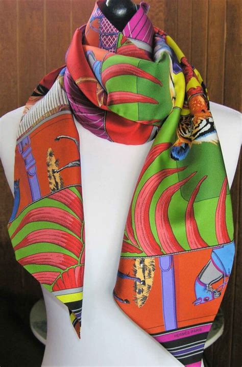 hermes scarf vestiaire collective|hermes maxi twilly scarf.